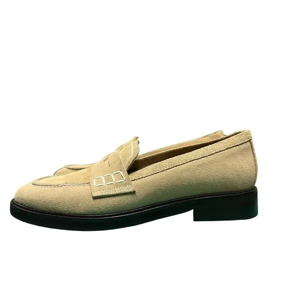 FLATTERED Sara Suede Beige Shoes MSRP $275 US Size 8.5, Euro size 39