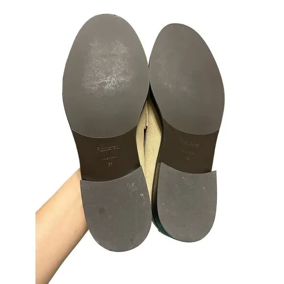 FLATTERED Sara Suede Beige Shoes MSRP $275 US Size 8.5, Euro size 39