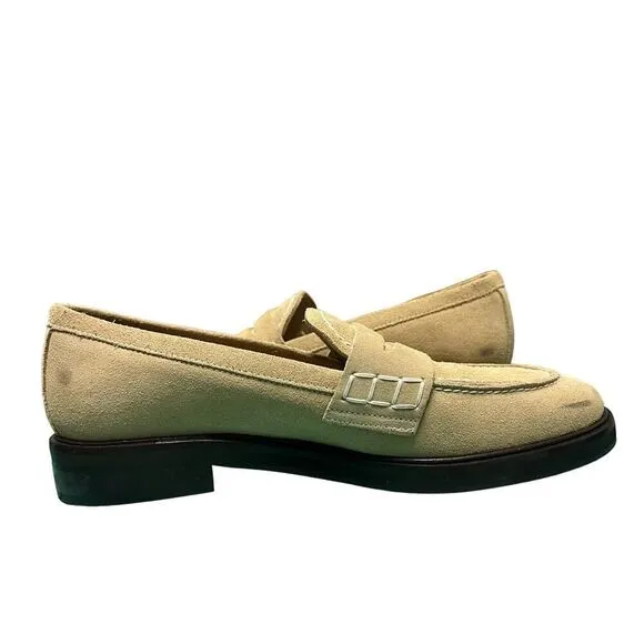 FLATTERED Sara Suede Beige Shoes MSRP $275 US Size 8.5, Euro size 39