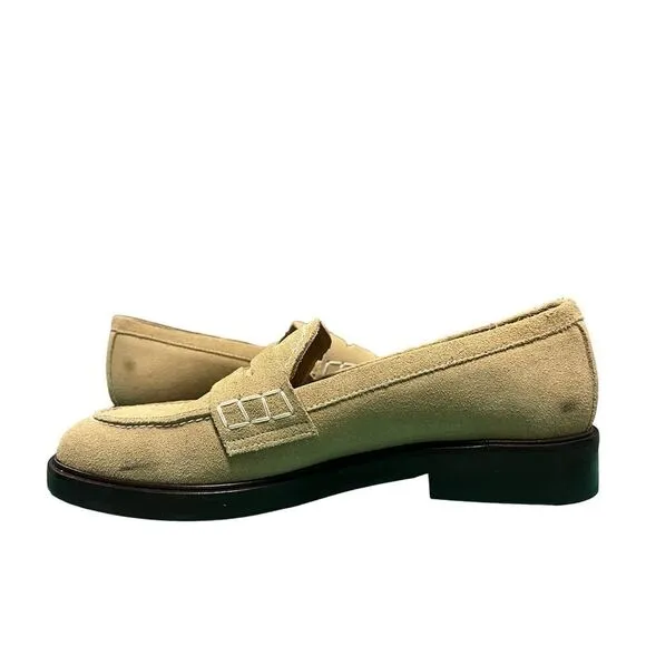 FLATTERED Sara Suede Beige Shoes MSRP $275 US Size 8.5, Euro size 39
