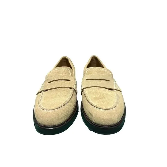 FLATTERED Sara Suede Beige Shoes MSRP $275 US Size 8.5, Euro size 39
