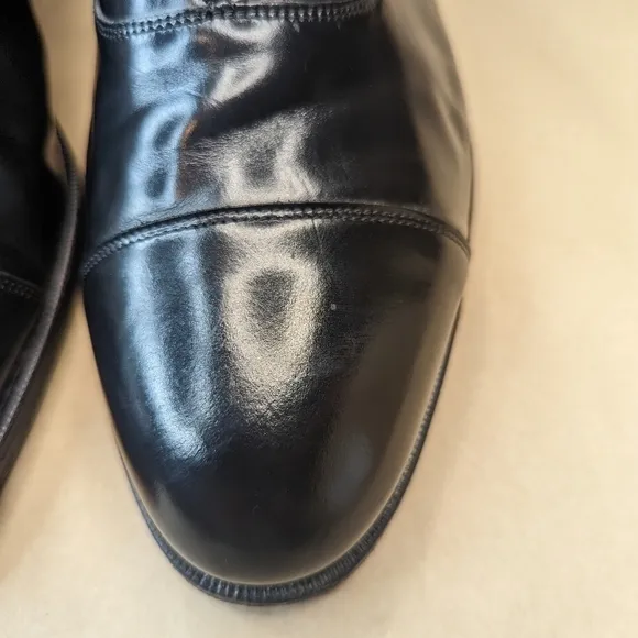Florsheim &quot;Albany St&quot; Classic Black leather  Cap toe Oxford 20363 men's sz 11.5E