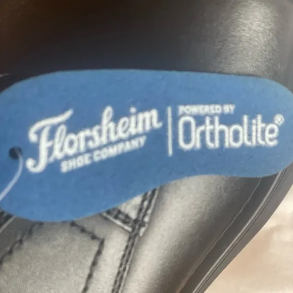 Florsheim Men's Black Leather Oxford Dress Shoes, size 10