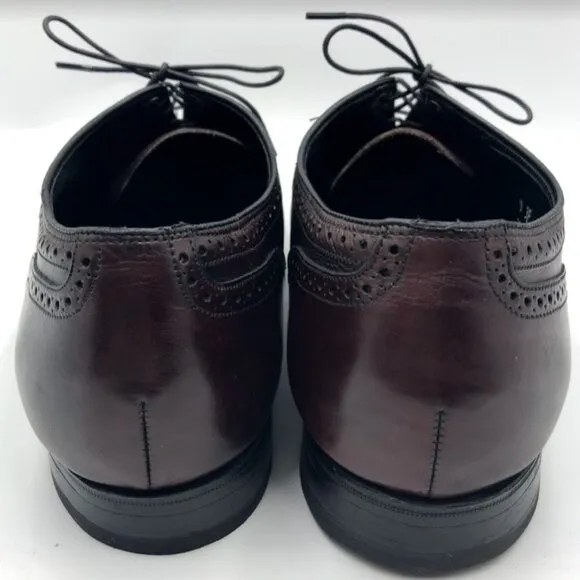 Florsheim Men's Leather Cordovan Burgundy Wing Tip