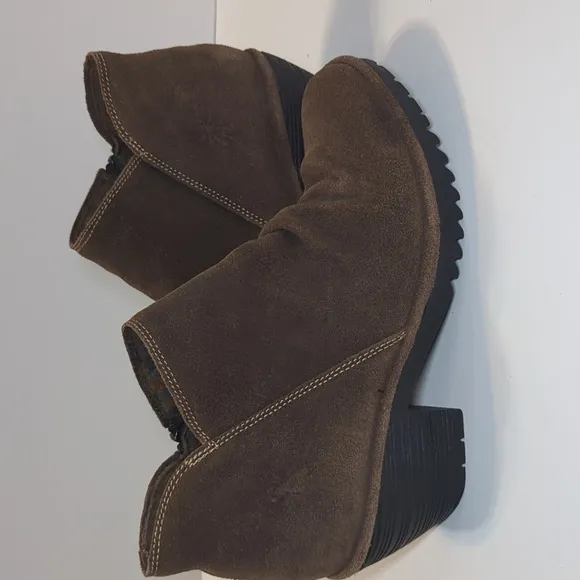 Fly London Brown Suede Boots  EU Size 39 US Size 8