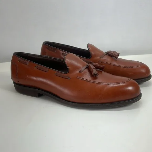 FootJoy Classics Fine Leather Tassels SlipOn Shoes Handcrafted in USA