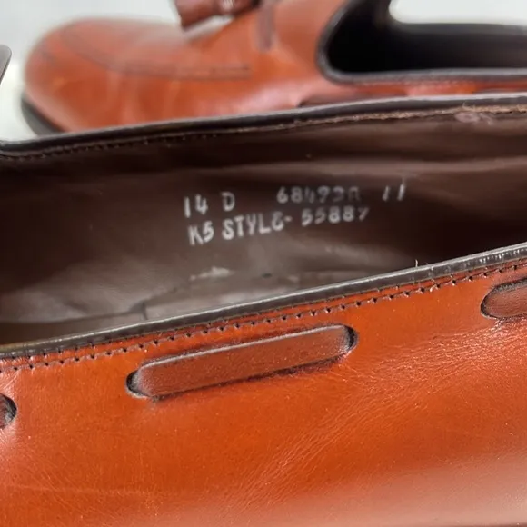 FootJoy Classics Fine Leather Tassels SlipOn Shoes Handcrafted in USA