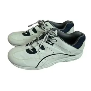 Footjoy FJ White Blue Spikeless Golf Sneakers Men's Shoes 11.5 M