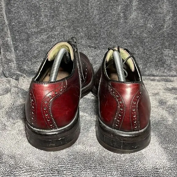 FOOTJOY CLASSICS - Loafer Leather Wine HANDCRAFTED USA Size 8.5