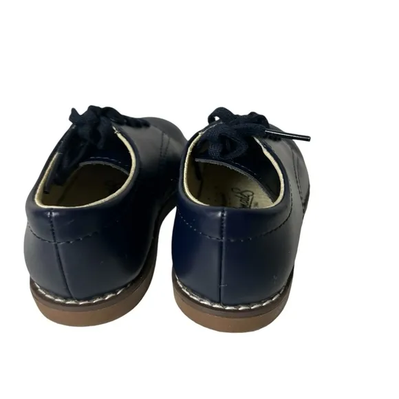 Footmates Willy Oxford shoes blue leather size 7.5M
