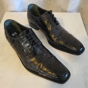 Fortune From Liberty Men's Genuine Leather, Oxford Dress Shoes, 9.5, Black