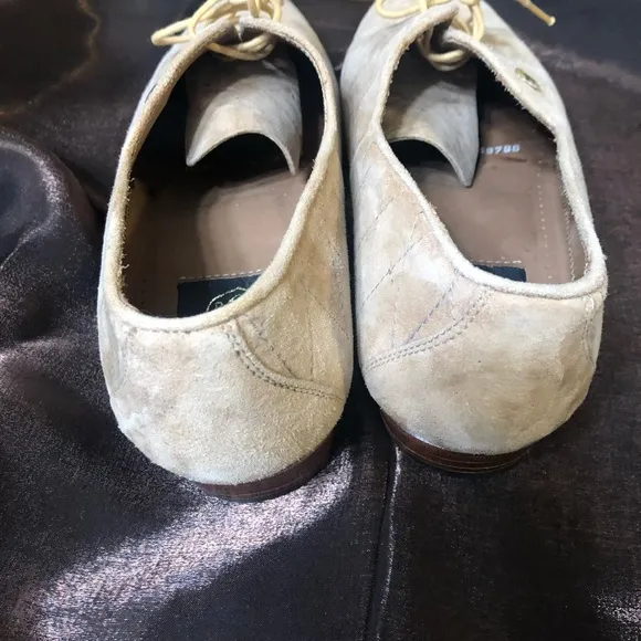 FOTI MEN’S SUEDE LACE UP VINTAGE SHOES.SIZE 7.5