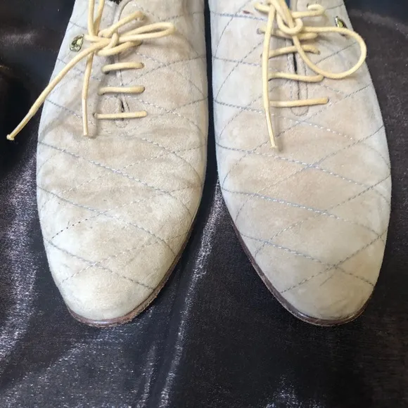 FOTI MEN’S SUEDE LACE UP VINTAGE SHOES.SIZE 7.5
