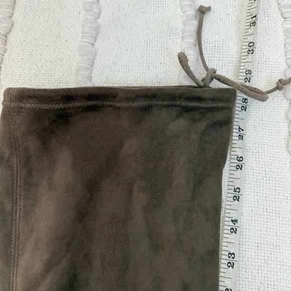 Free People Taupe Brown Suede Over the Knee Boots Coast to Coast Women Size 10
