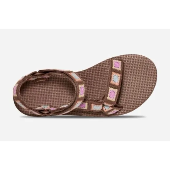 Free People Teva Flatform Platform Crochet Sandals 6