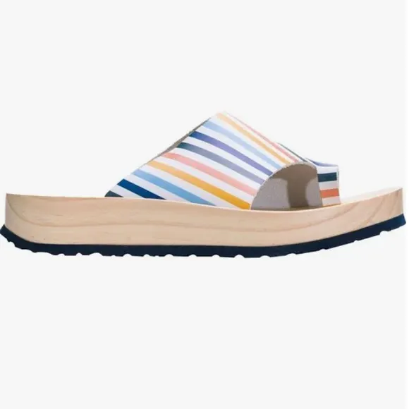 Free People Woodlands Platform Wood Clog Sandals New in Box Size 40 (10)