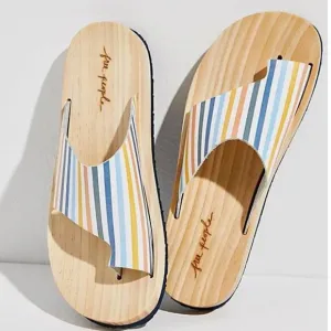 Free People Woodlands Platform Wood Clog Sandals New in Box Size 40 (10)