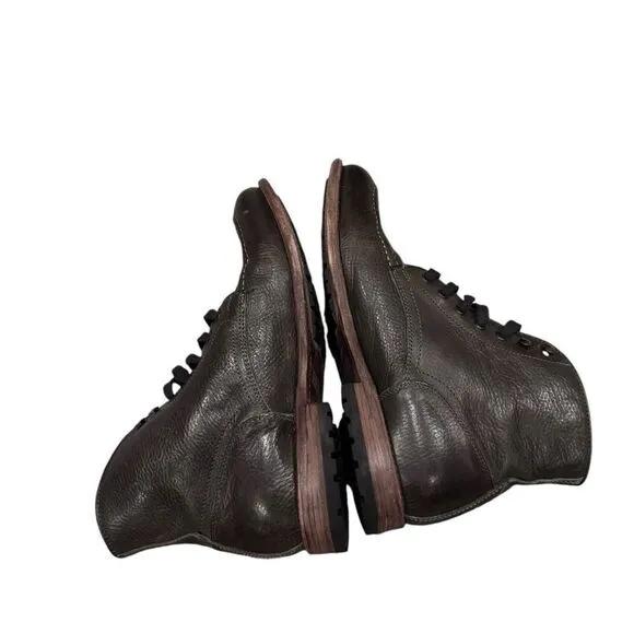 FREEBIRD Men’s Benning Green Leather Boots 10