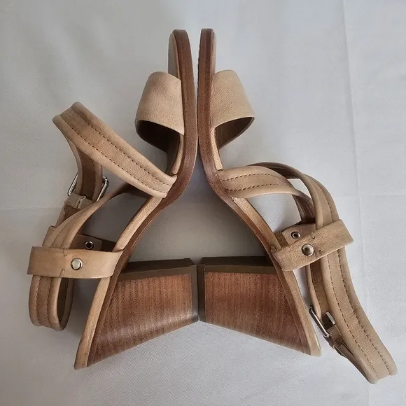 Frye Dani Criss-cross Heeled Sandals