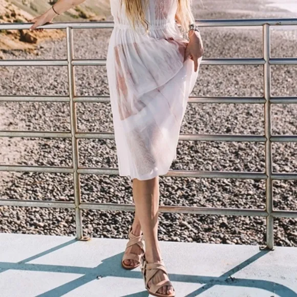 Frye Dani Criss-cross Heeled Sandals