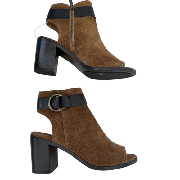 Frye Danica Harness block heel shoes size 7.5