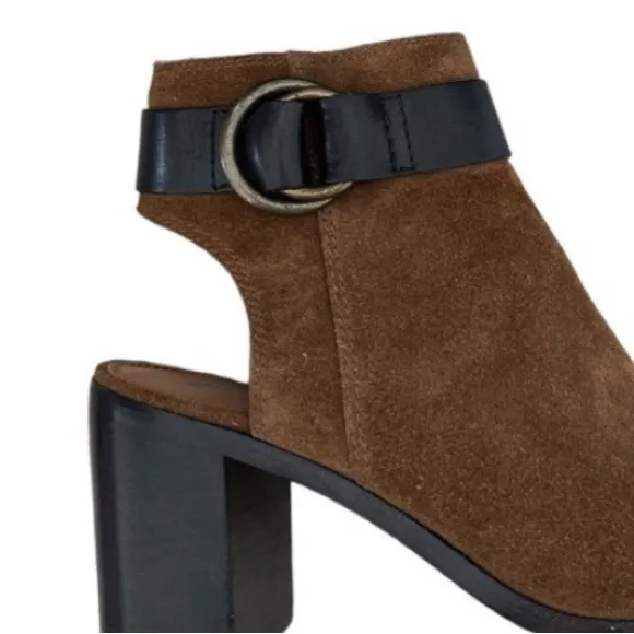 Frye Danica Harness block heel shoes size 7.5