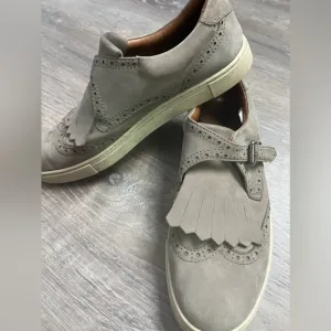 Frye Gemma Keltie Very Cute Buckle Suede Shoes- 8.5M
