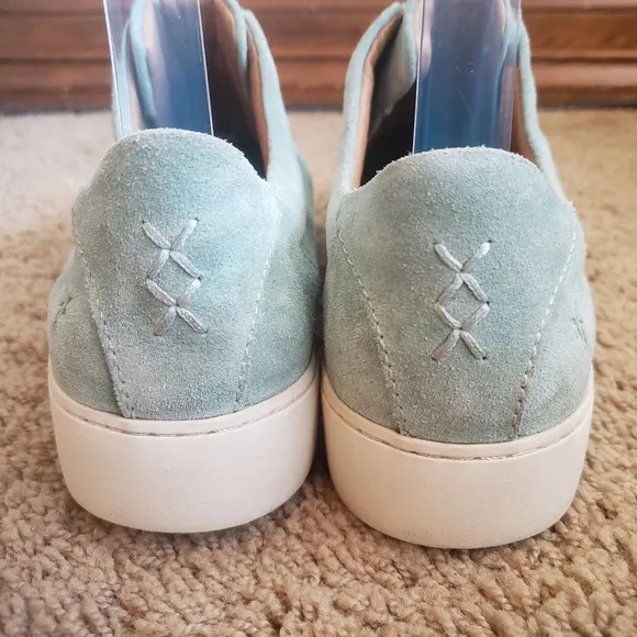 Frye Lena Zip Low Zippered Suede Shoes