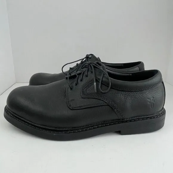 Frye Mens 9W Black Leather Oxford Lace Up‎ Shoes Boots