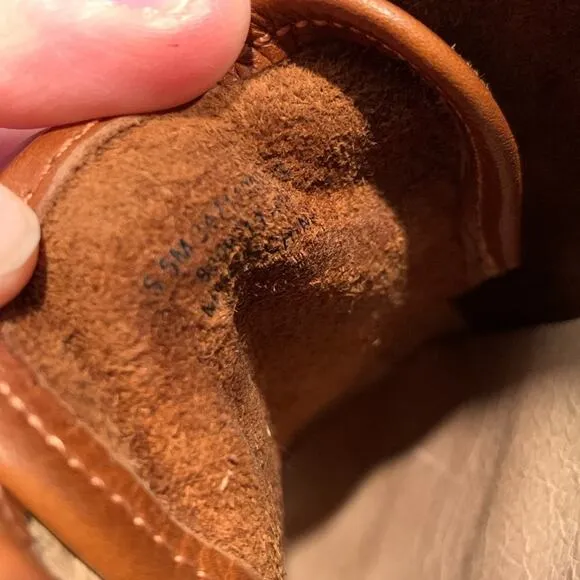 Frye Men’s Trainer Shoes Leather Brown Size 5.5