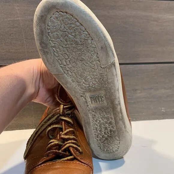 Frye Men’s Trainer Shoes Leather Brown Size 5.5