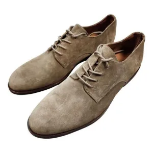 Frye Suede Leather Derby‎ Oxford Lace Up Shoes Mens 12 Tan