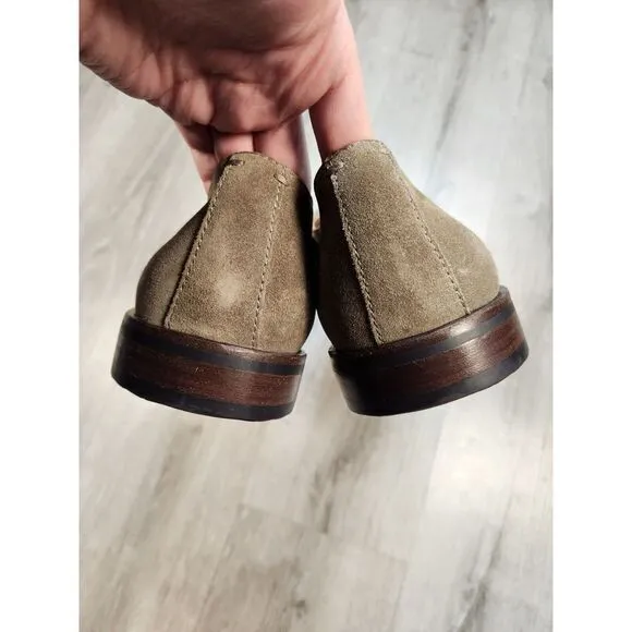 Frye Suede Leather Derby‎ Oxford Lace Up Shoes Mens 12 Tan