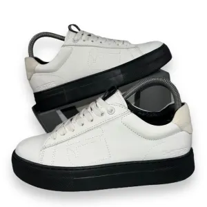 G-Star Raw Loam II Pop Casual Leather Sneakers White / Black Women's 7
