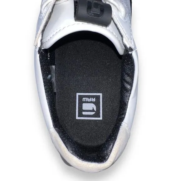 G-Star Raw Loam II Pop Casual Leather Sneakers White / Black Women's 7