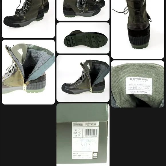 G-Star Sherpa Marker Mix Boots Unisex