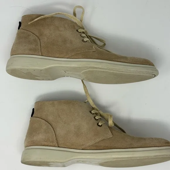 George Brown Bilt Tan Suede Foster Chukka Boots Size 8