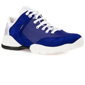 Geox D Sfinge A blue suede leather sneaker shoes 9 cy