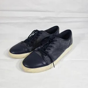 G/FORE Men Size 10 Athletic Shoes Sneakers G4MS19F07 Blue Leather Lace Up