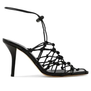 Gia 11 faux leather slingback sandals