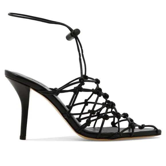 Gia 11 faux leather slingback sandals