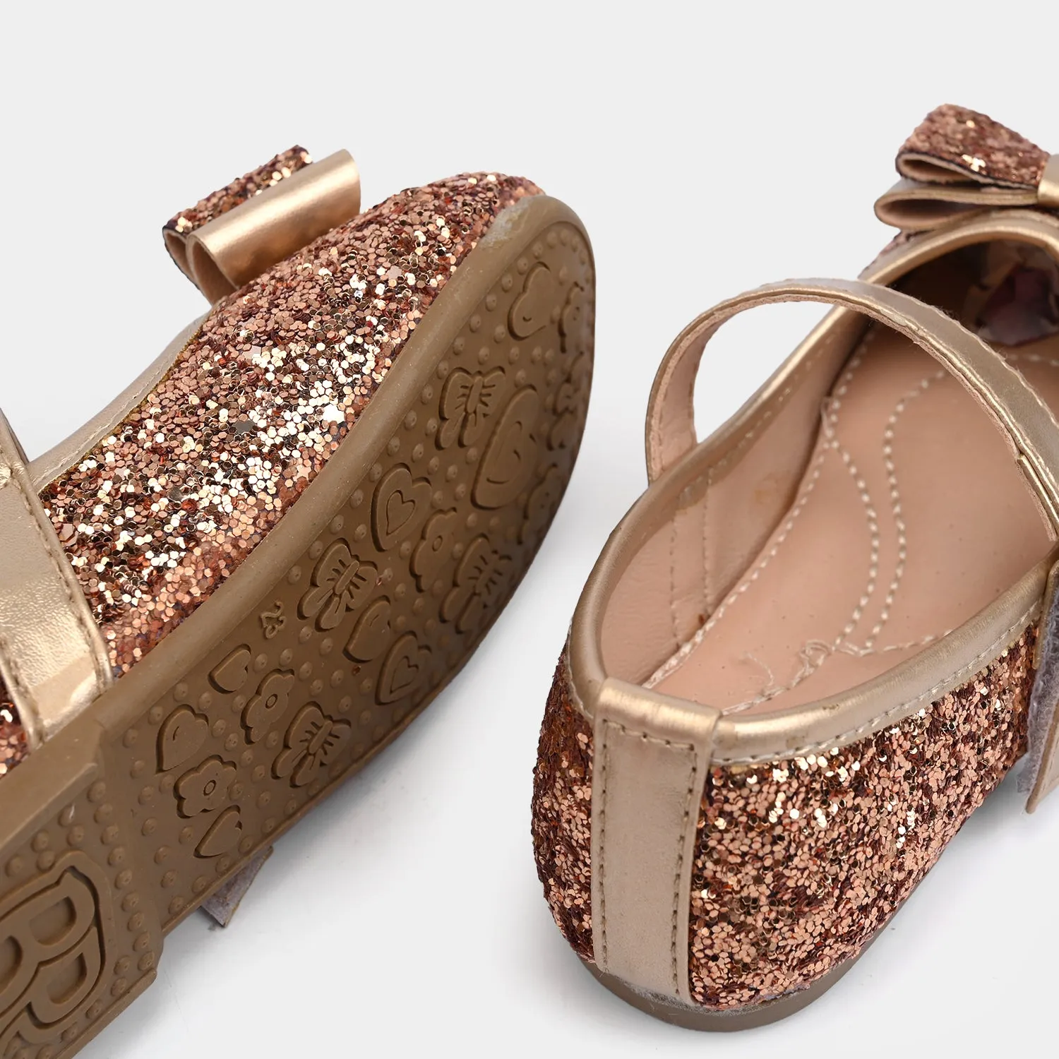 Girls Pumps 11-81-Rust