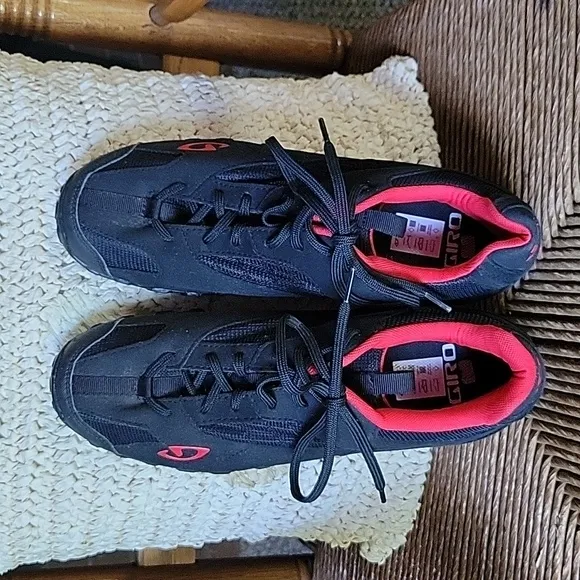 Giro Junction MTB Shoes Performance Exclusive Men's Size US 12 Black Red