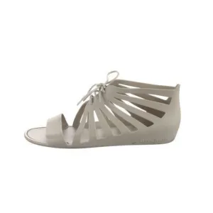 Givenchy Rubber CutOut Accent Gladiator Sandals Size 10 IT 40
