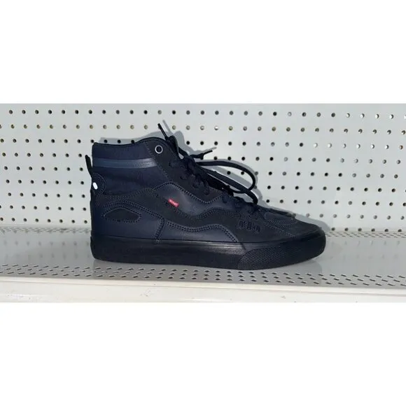 Globe Dimension Mens Suede Athletic Skateboarding Shoes Size 11 Navy Blue