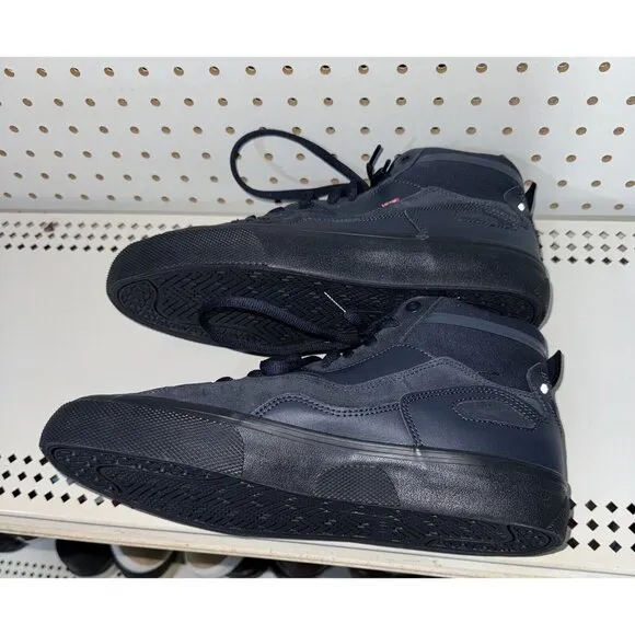 Globe Dimension Mens Suede Athletic Skateboarding Shoes Size 11 Navy Blue