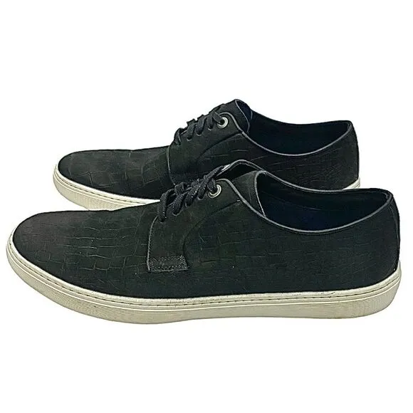 Gold &amp; Gravy Men’s Casual Sneakers Synthetic Black Uppers Size US 12 EU 45 Used