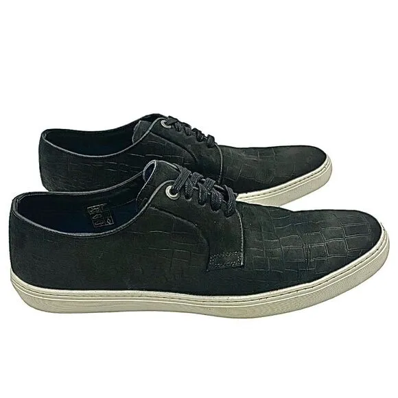 Gold &amp; Gravy Men’s Casual Sneakers Synthetic Black Uppers Size US 12 EU 45 Used