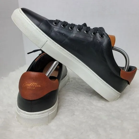 Good Man Brand Shoes Men's Size 11 Black Leather Lace Up Sneaker
