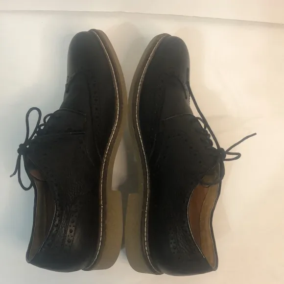 Gordon Rush black leather shoes, size 9 1/2